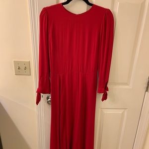Red Reformation dress